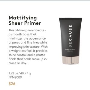 New Sheer Facial Primer Matte